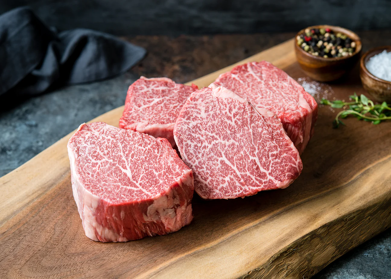 Premium halal wagyu beef at Gyu Sakura Okachimachi