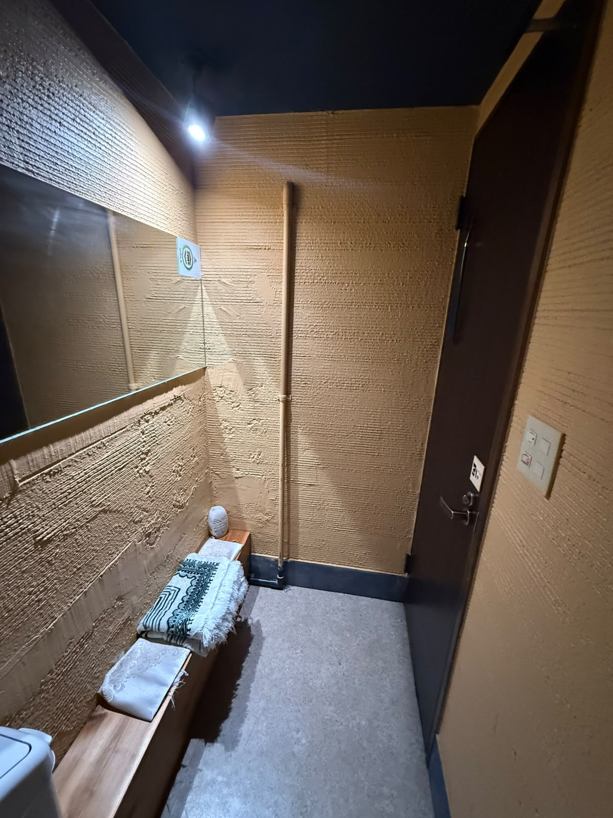 Prayer room at Gyu Sakura halal yakiniku Tokyo
